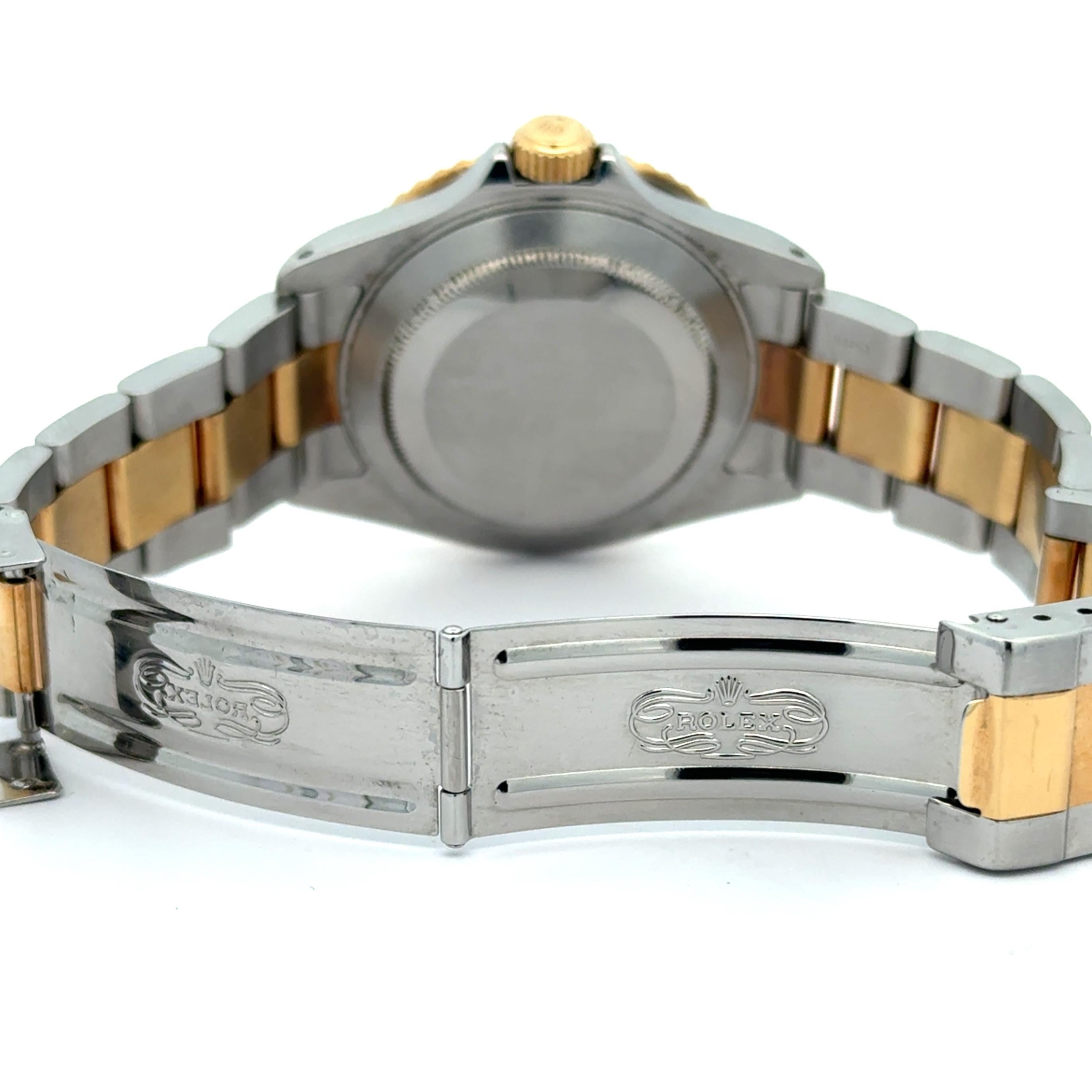 Rolex 2000 Submariner - 16613 Reloj esfera negra bicolor c/sólo papeles en venta 3
