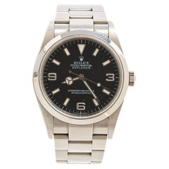 Rolex Montre Explorer I Acier, 36 mm, boîte avec papiers de la montre Explorer Montre 2007