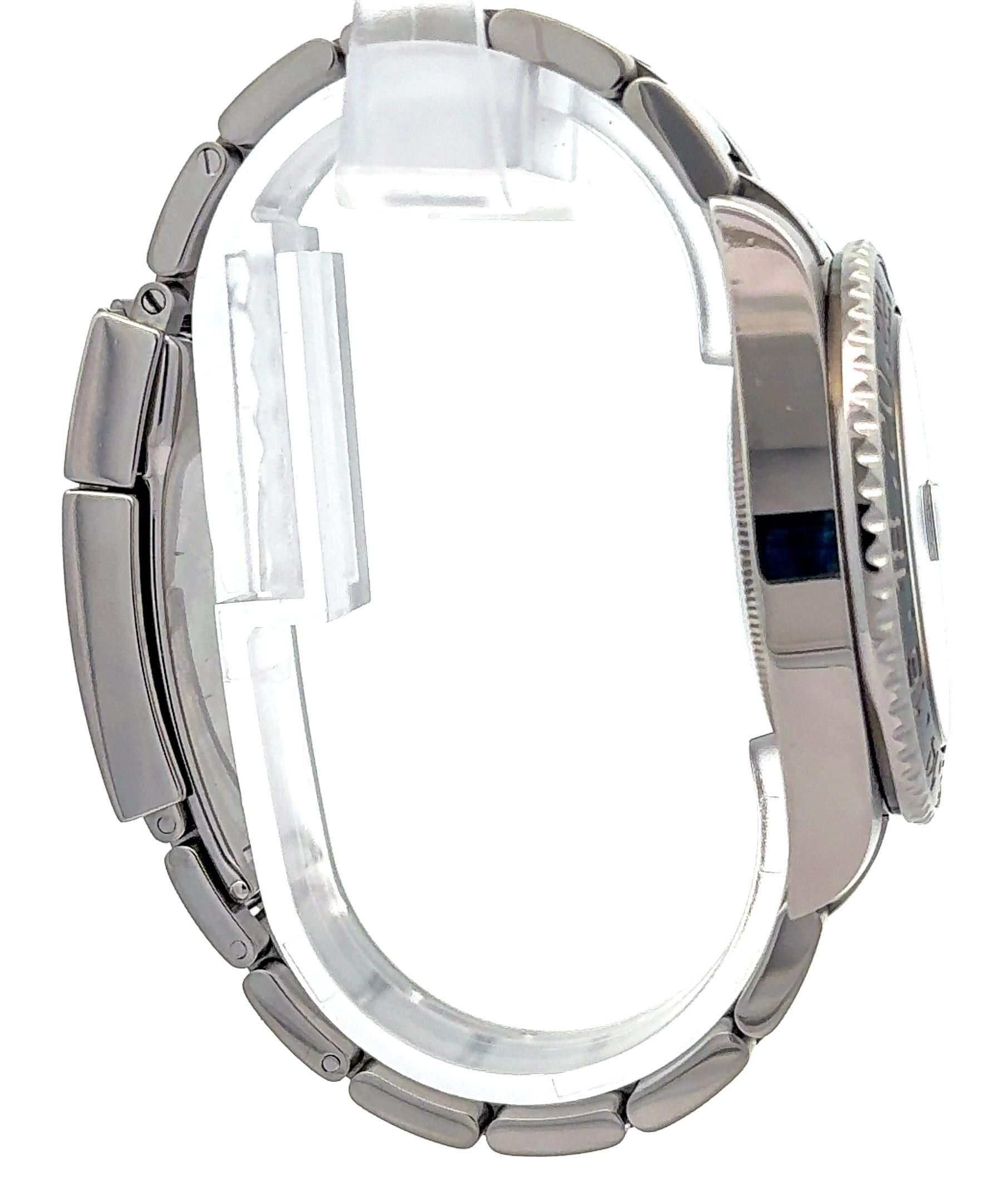 Femenino o masculino Rolex 2008 GMT-Master II 116710N Reloj Oyster inoxidable c/caja y tarjeta en venta