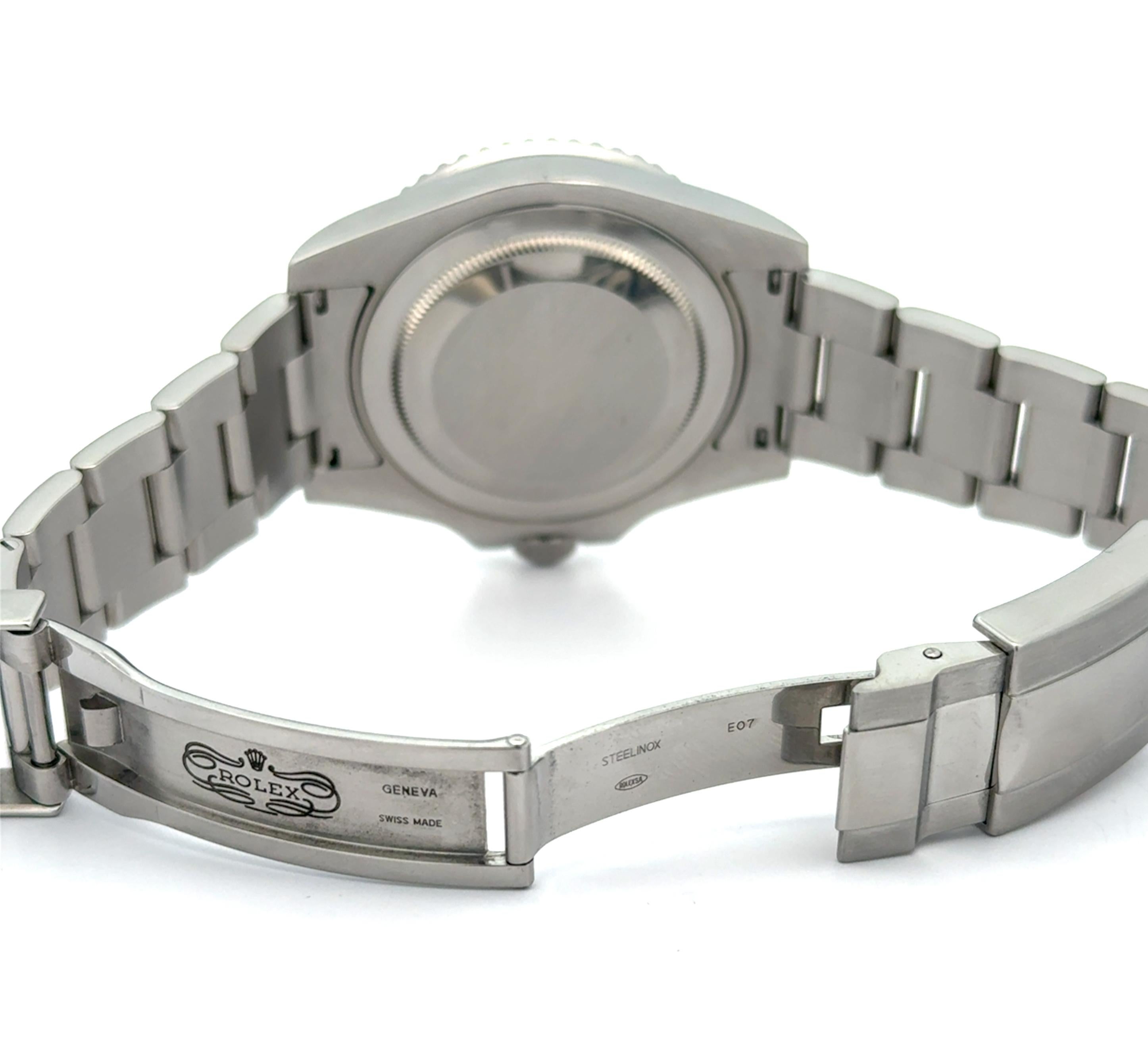Rolex 2008 GMT-Master II 116710N Reloj Oyster inoxidable c/caja y tarjeta en venta 5