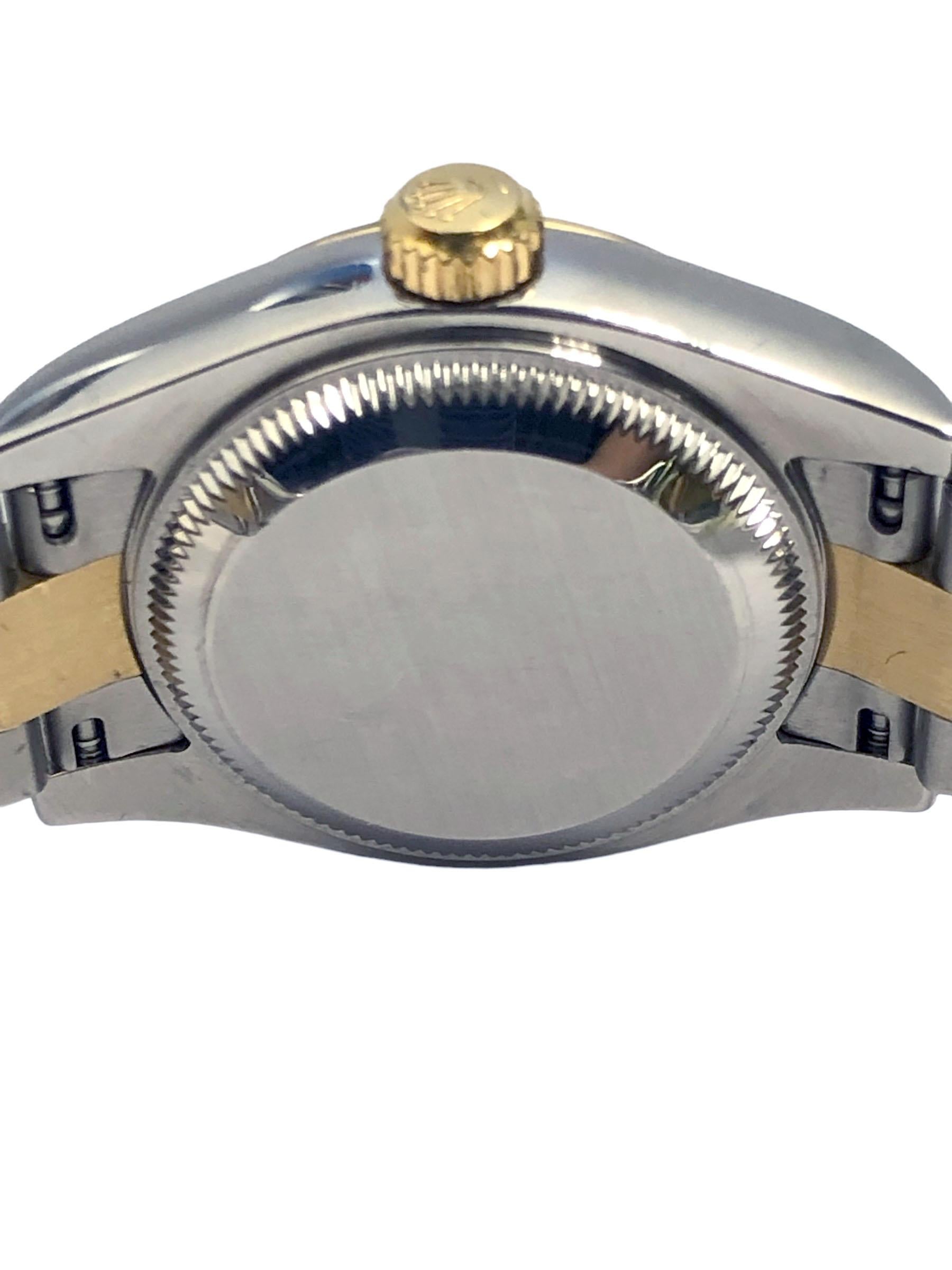 Women's Rolex 2017 Ladies 18k Steel Datejust with rare Concentric Dial