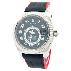 Rolex 2019 Sky-Dweller - 326139 Orologio in oro bianco con quadrante nero