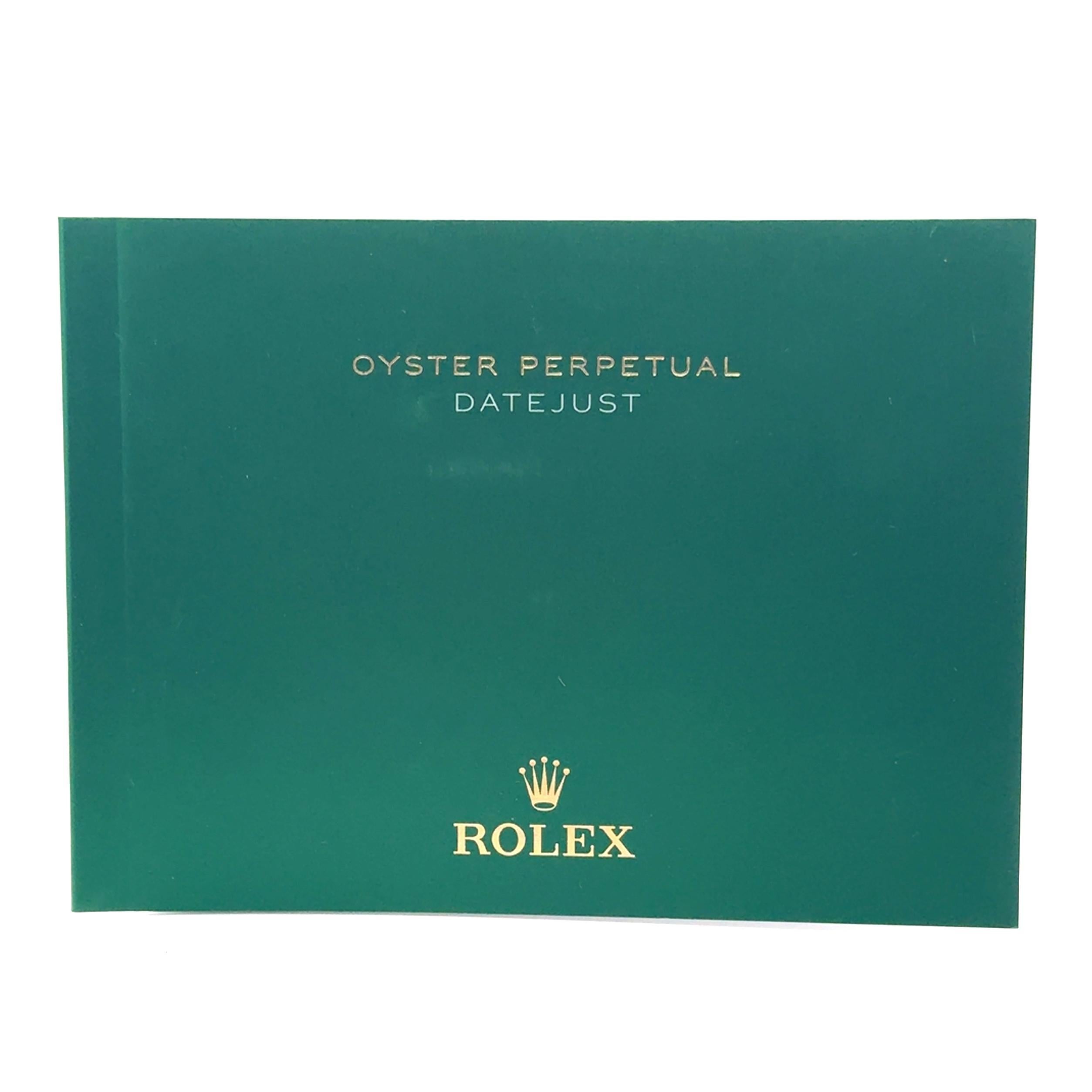 Rolex 2020 Datejust 126231 Two Tone 36mm Rhodium Dial Watch w/ Box and Papers For Sale 5