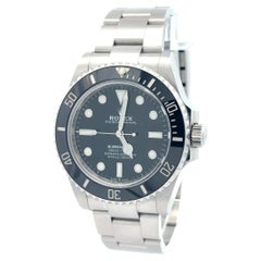 Rolex 2021 Submariner No Date 124060 Stainless Steel 41mm Watch w/ Card and Box