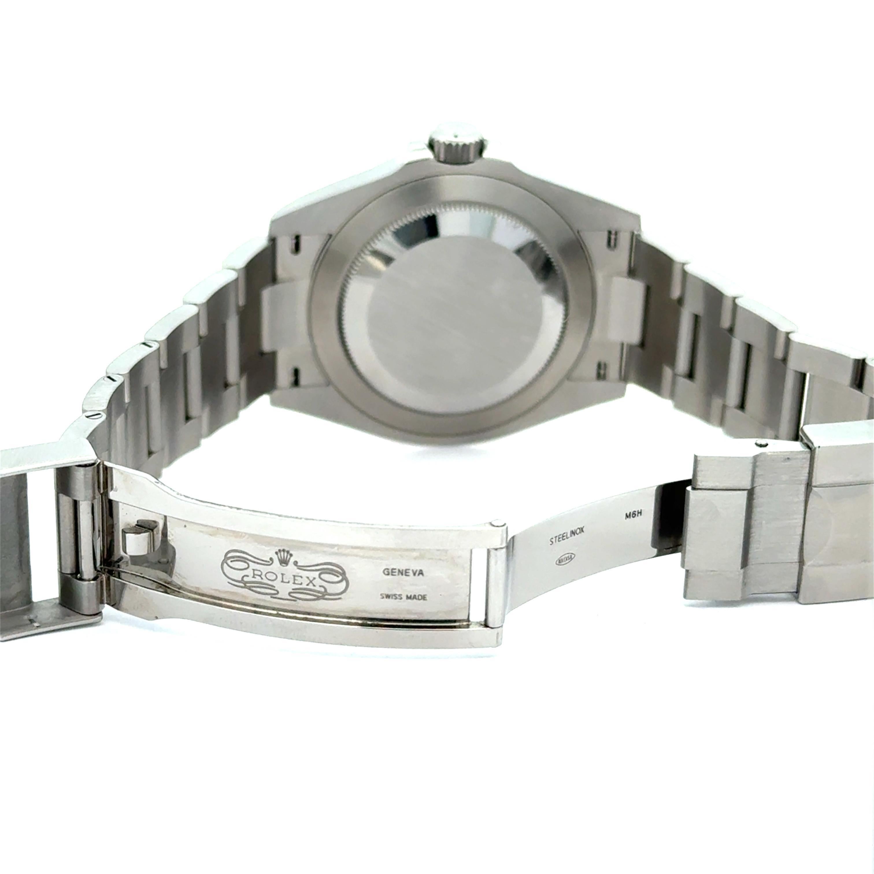 Rolex 2023 Air King - 126900 40mm Stainless Steel Oyster Watch w/ Box and Papers For Sale 2