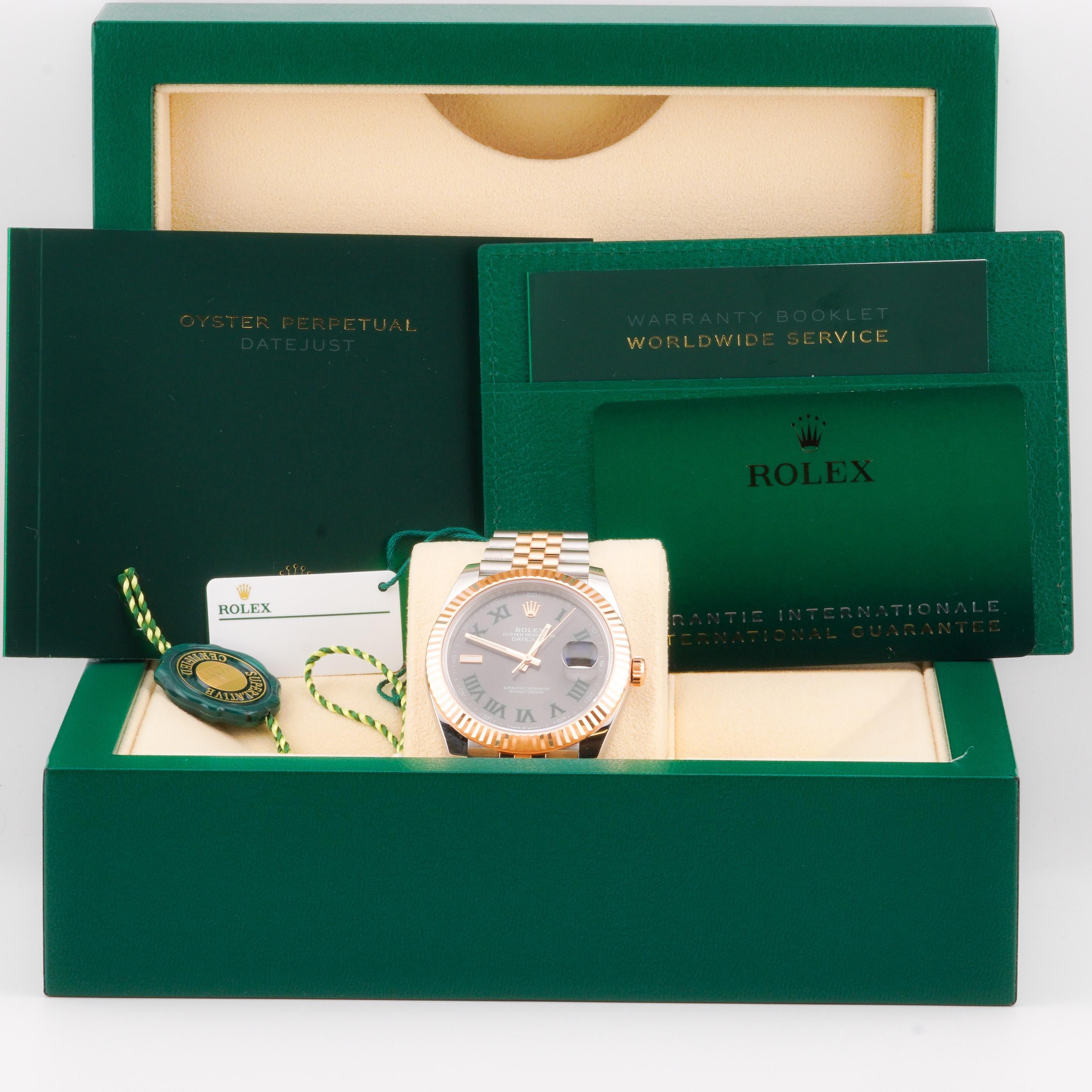 Reloj Rolex 2023 Datejust 126331 41mm Two Tone Jubilee c/caja y papeles en venta 4