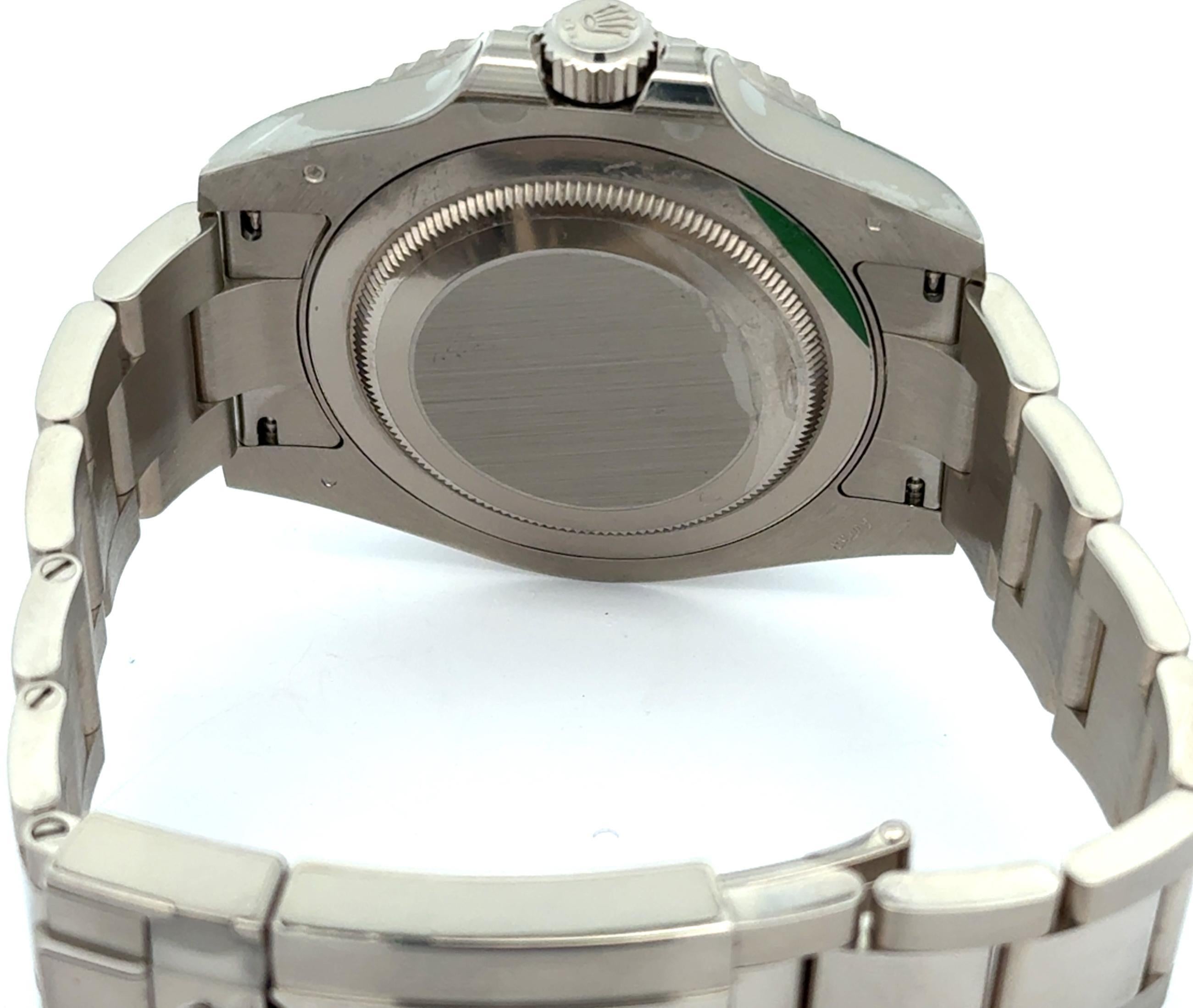 Rolex 2023 GMT-Master II 126719BLRO Reloj de oro con esfera de meteorito con tarjeta y etiqueta en venta 4