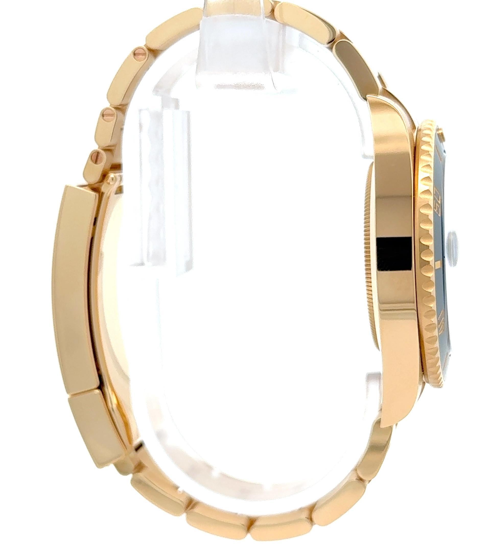 Rolex 2023  Submariner 126618LN 41mm 18k Gold Schwarzes Zifferblatt Uhr w / Box und Papiere für Damen oder Herren im Angebot