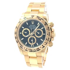 Reloj Rolex 2024 Daytona 126508 40mm Oro Amarillo Esfera Negra c/caja y papeles