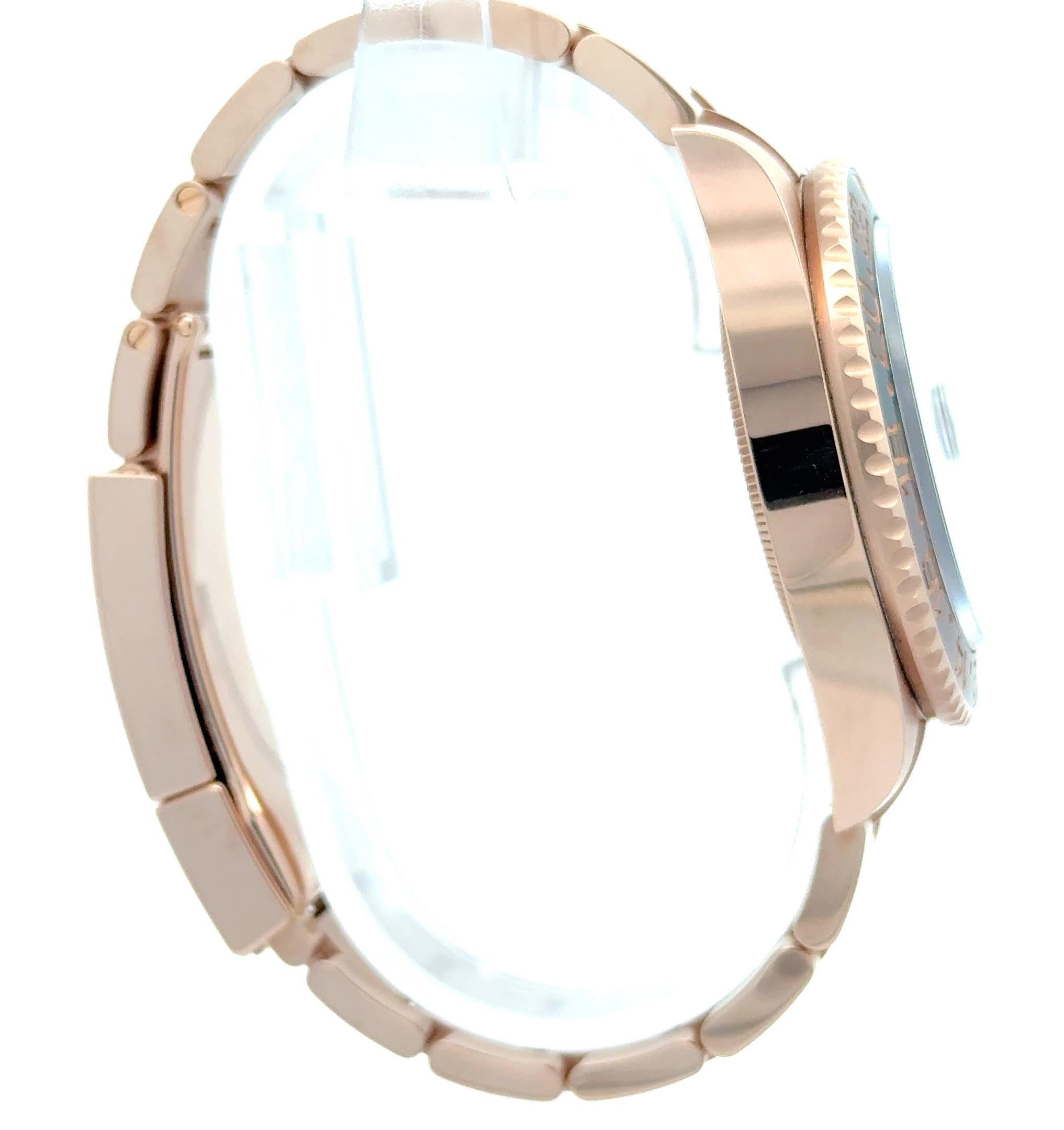 Women's or Men's Rolex 2024 GMT-Master II 126715CHNR 40mm Rose Gold Watch w/ FULL SET For Sale