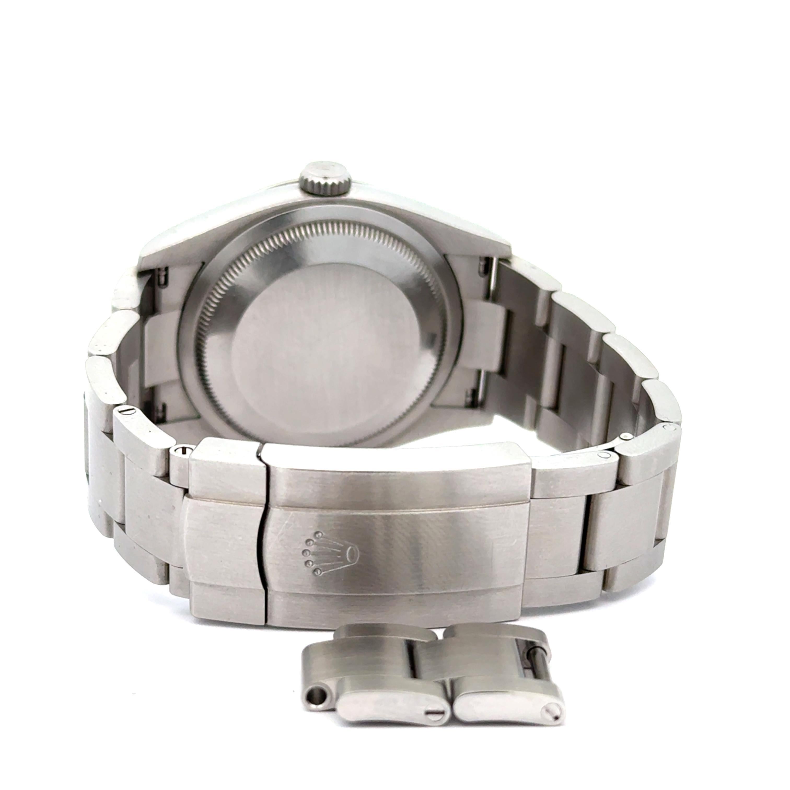 Rolex 2024 Oyster Perpetual 126000 36mm Celebration Dial Uhr w / Box und Papiere im Angebot 4