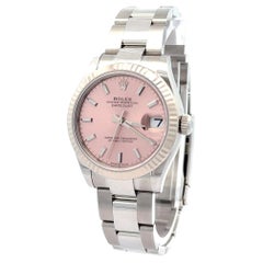 Rolex 2025 Datejust 278274 Pink Dial 31mm Stainless Steel Watch w/Box and Papers