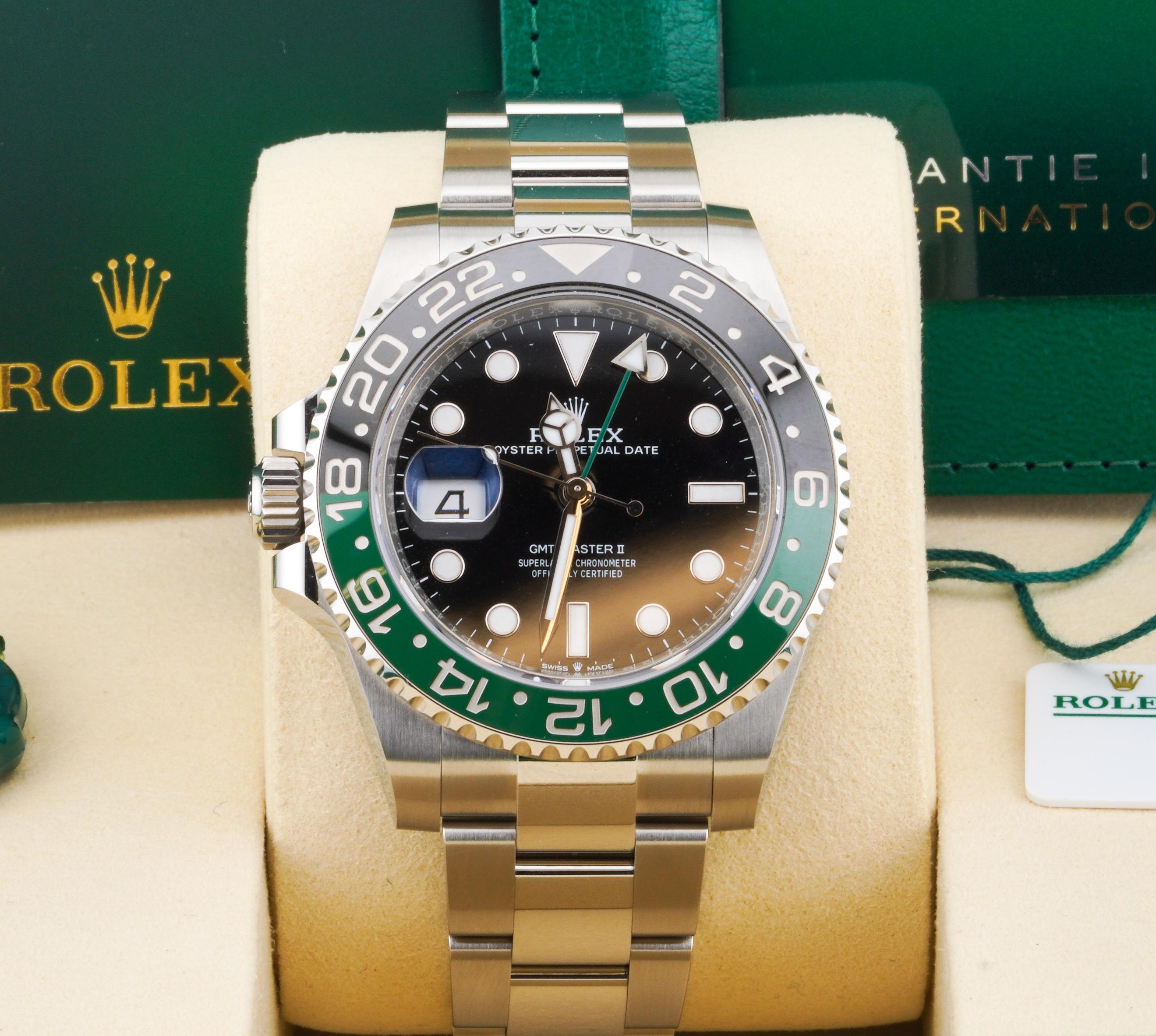 Rolex 2025 GMT-Master II 126720VTNR Reloj con Brazalete Oyster c/caja y papeles en venta 6