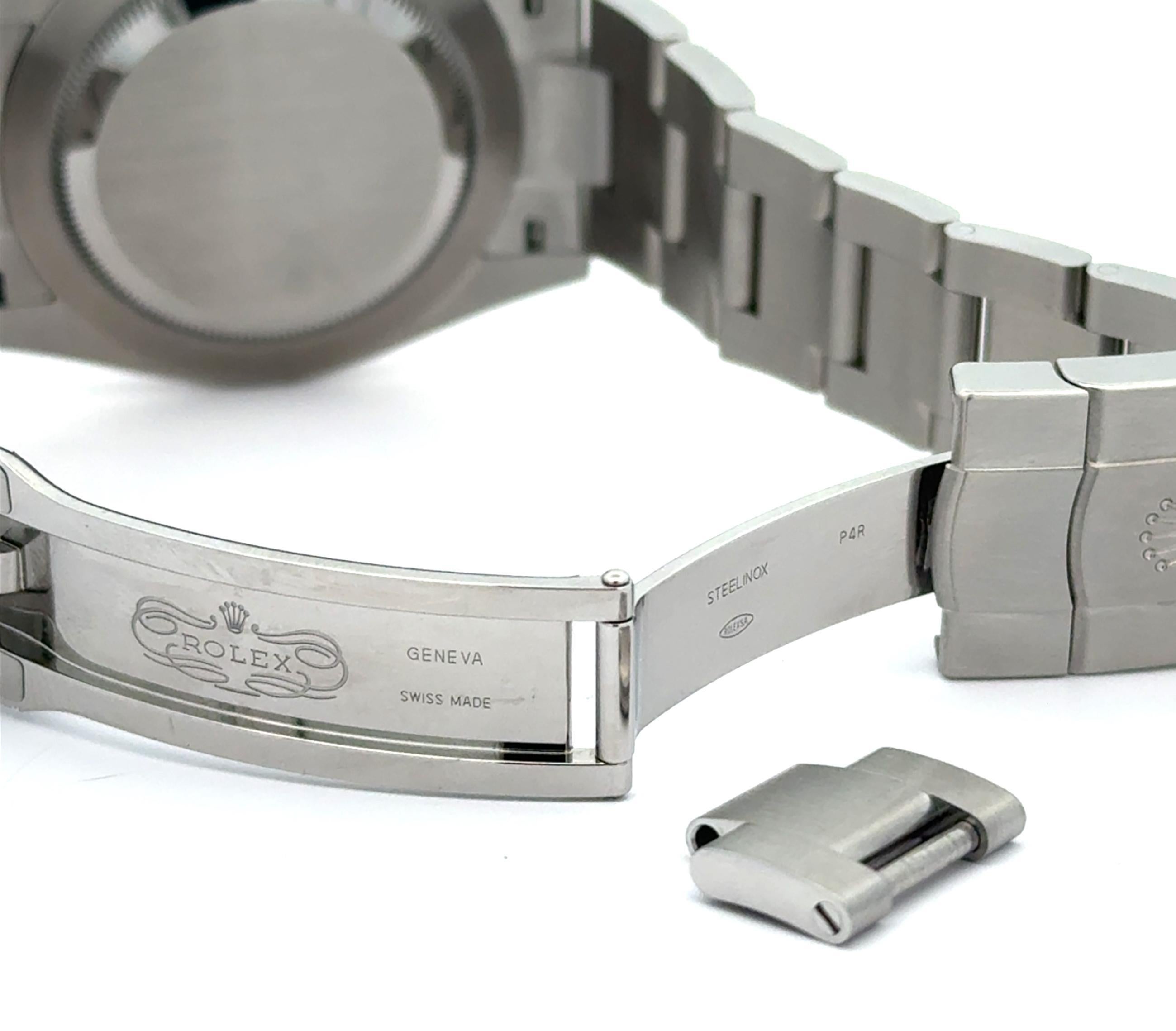 Rolex 2025 Oyster Perpetual 134300 41mm Pistazie Zifferblatt Uhr w / Box und Papiere im Angebot 2
