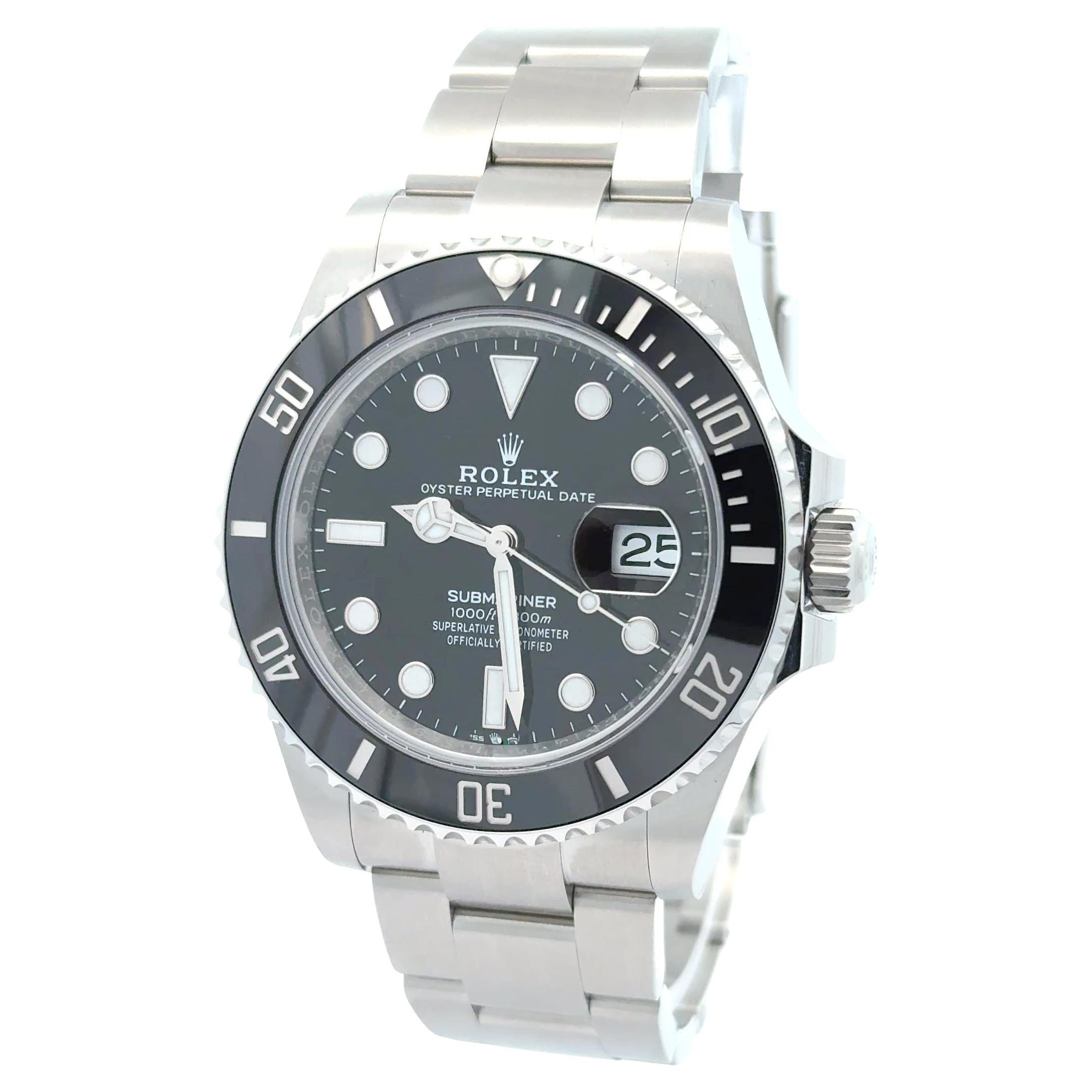 Rolex 2025 Submariner 126610LN Date 41mm Stainless Steel Watch w/ FULL SET