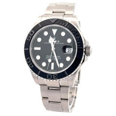 Rolex 2025 Yacht-Master 226627 Titanium 42mm schwarz matt Lünette Uhr w / FULL SET