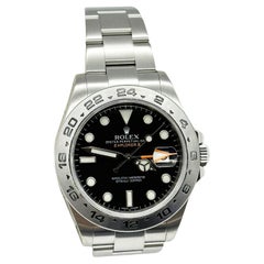 Rolex Explorer II 216570 42mm Schwarzes Zifferblatt Edelstahl Rolex Box