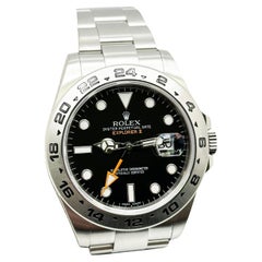 Rolex 216570 Explorer II Quadrante Nero Scatola Acciaio 42mm