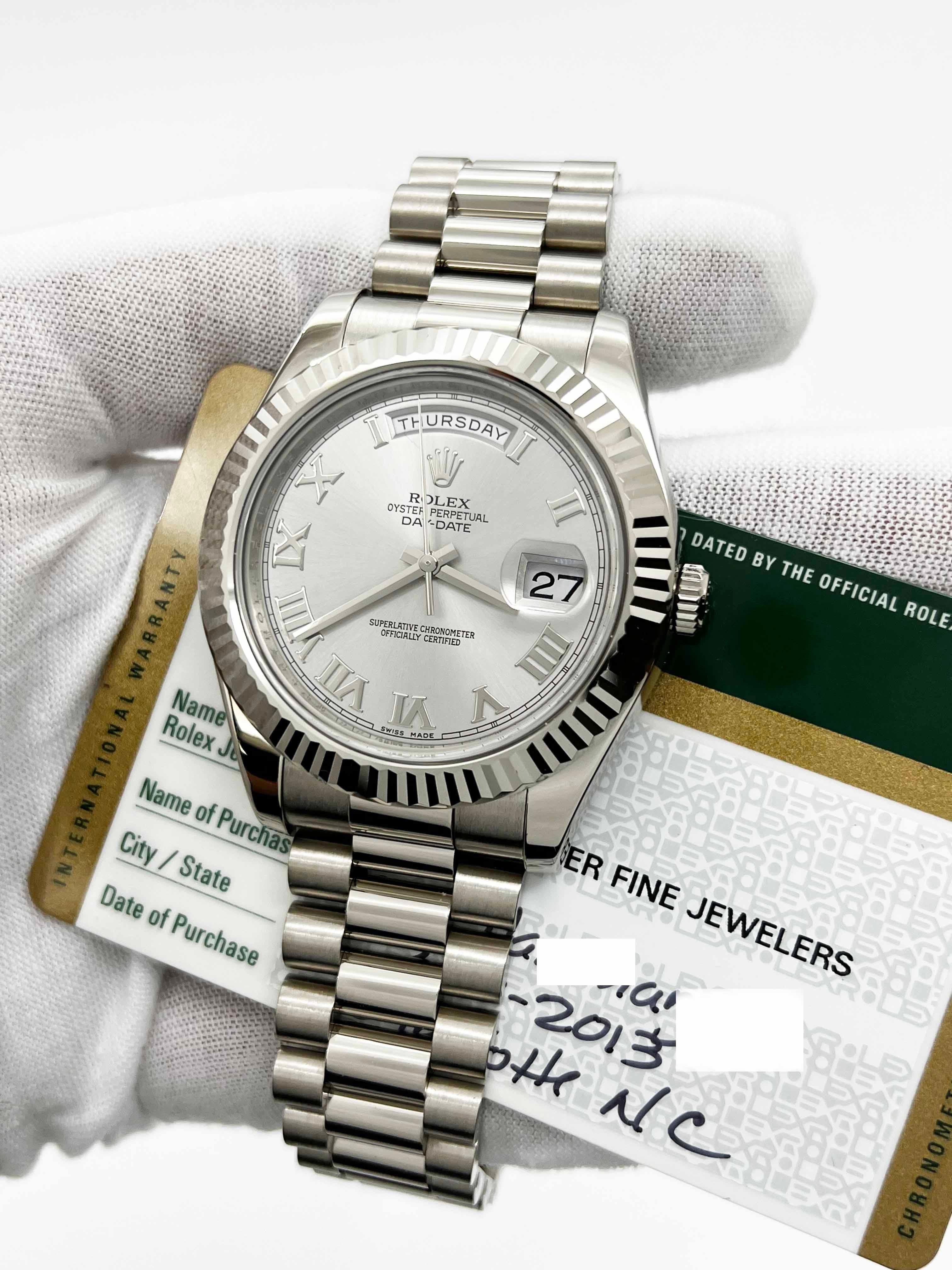 rolex day-date ii 218239