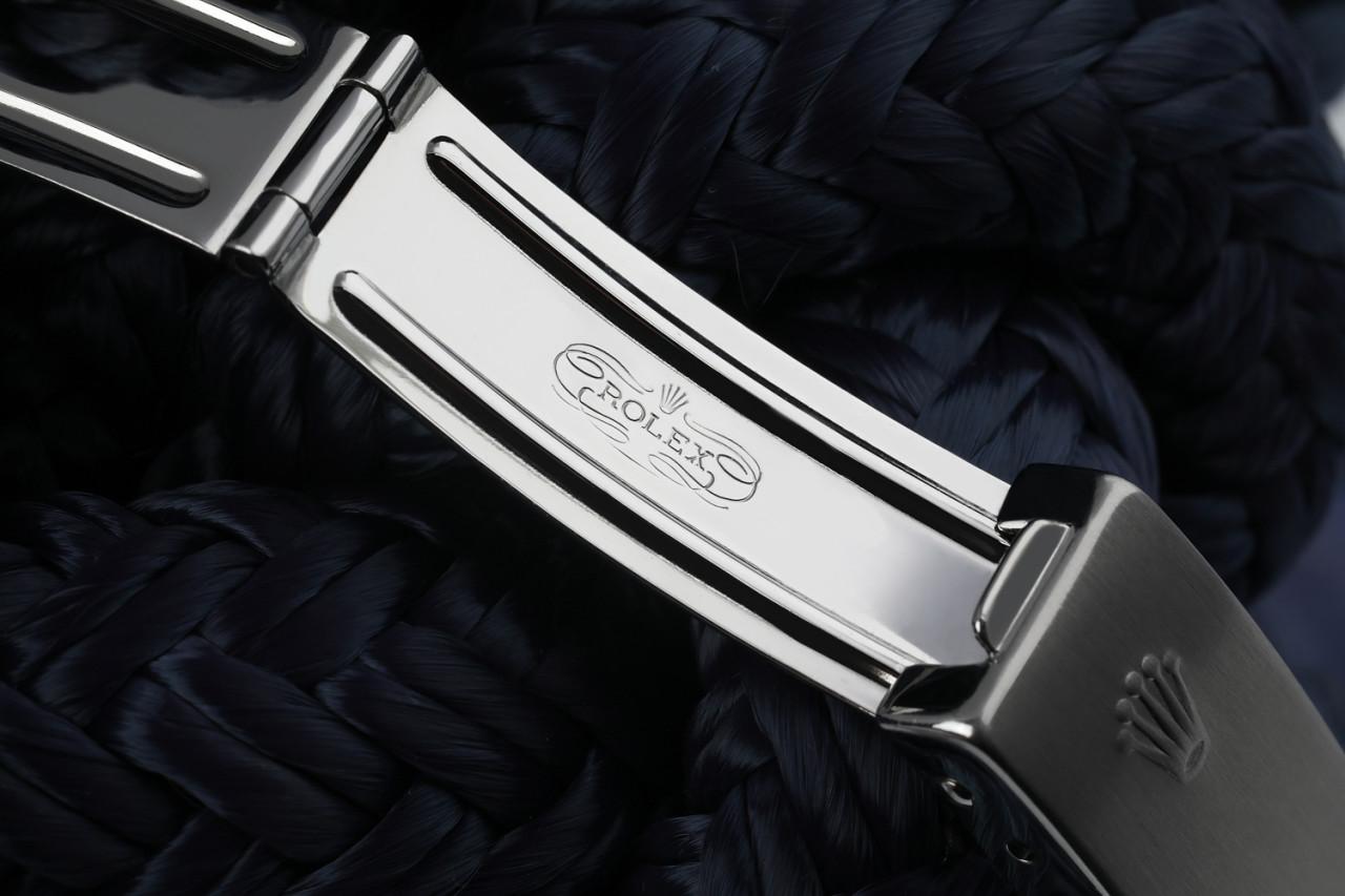 Rolex Montre Datejust 26 mm à chiffres romains bicolores, couleur bleue, 69173 en vente 4