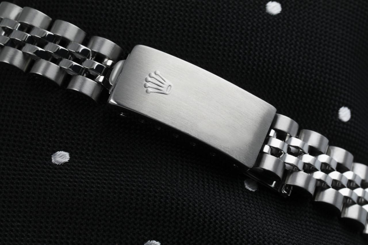 Rolex Montre Datejust avec lunette personnalisée en diamants de couleur noire et cadran en diamants 69174 Pour femmes en vente