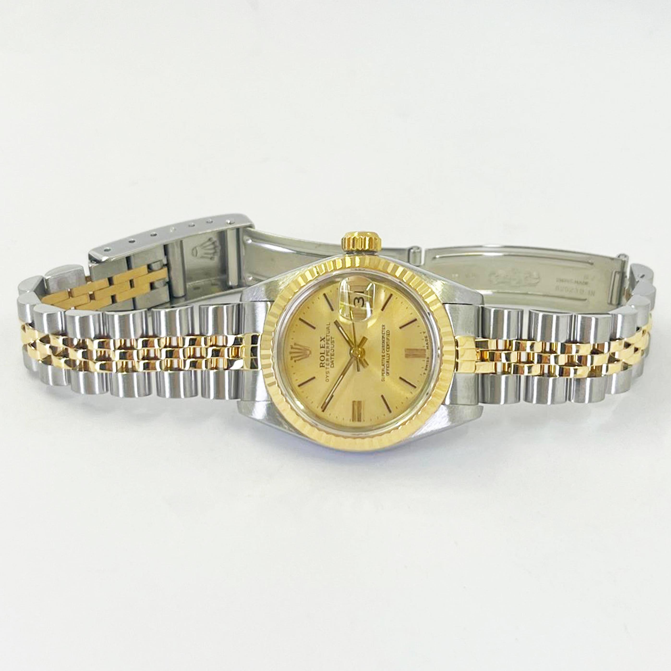 Rolex 26mm Lady Datejust Orologio bicolore 3