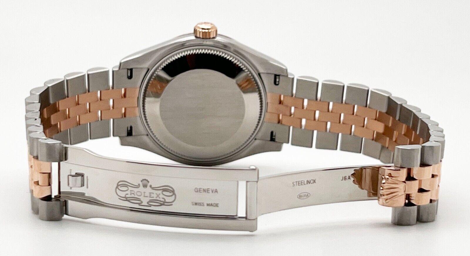 Rolex 278241 Datejust Midsize 31mm Rose Color Dial 18K Rose Gold Stainless Steel For Sale 1