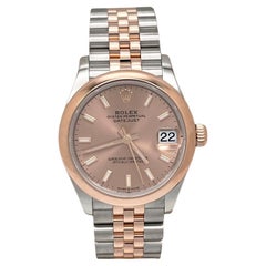 Rolex 278241 Datejust Midsize 31mm Roségold Edelstahl-Zifferblatt 18K Roségold Edelstahl
