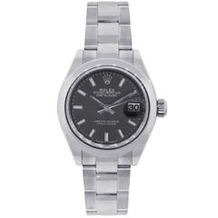Rolex 279160 Datejust Dark Grey Dial Watch