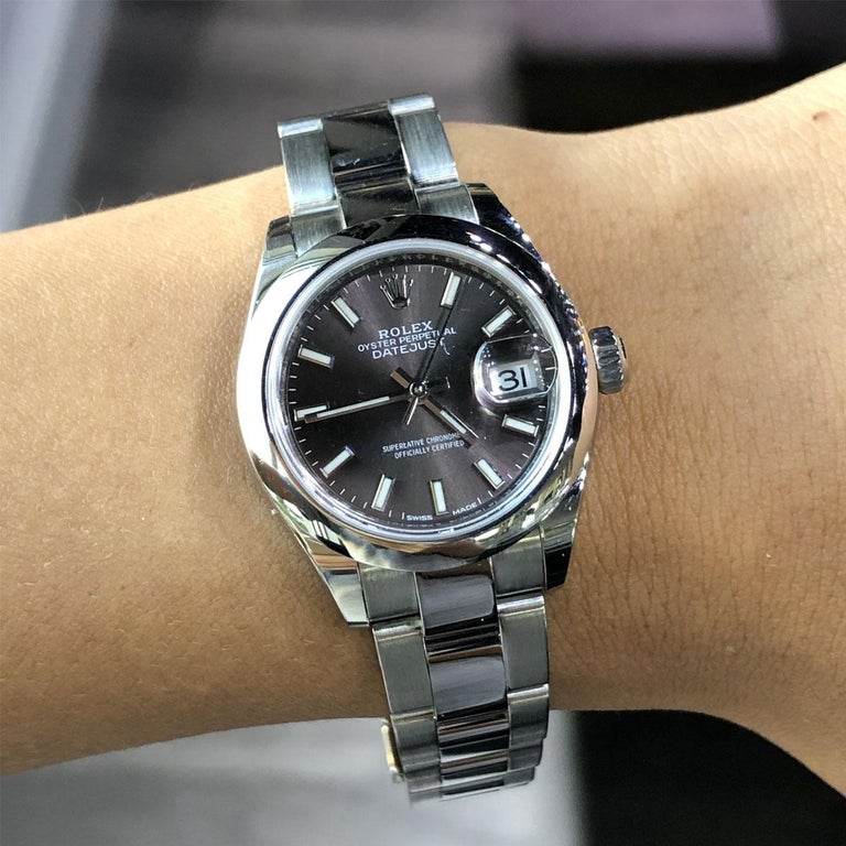 grey datejust
