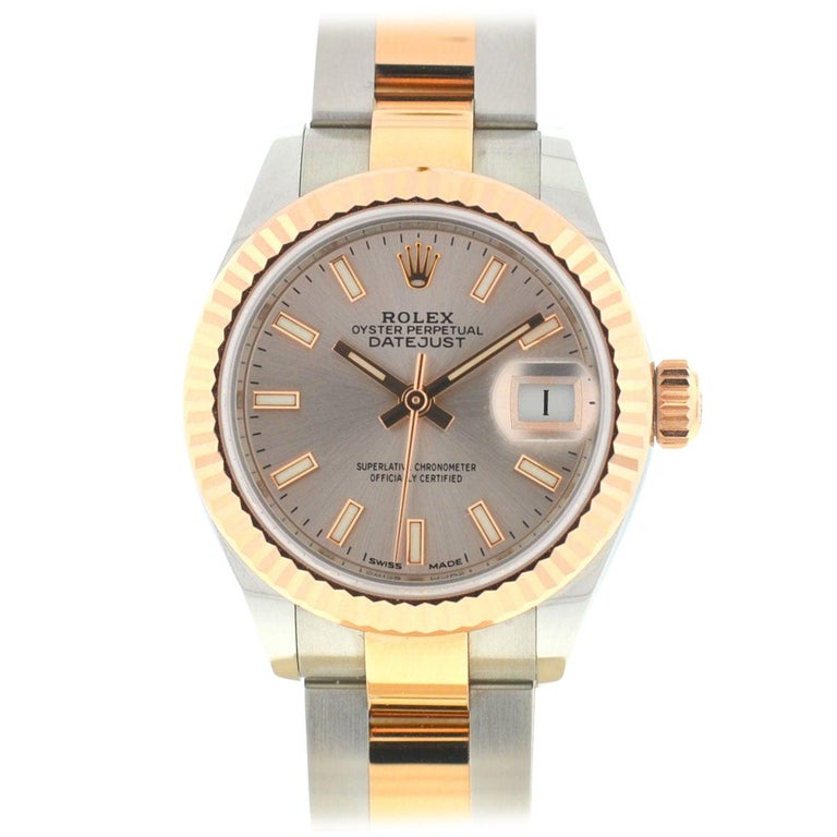 rolex datejust 41 two tone rose gold