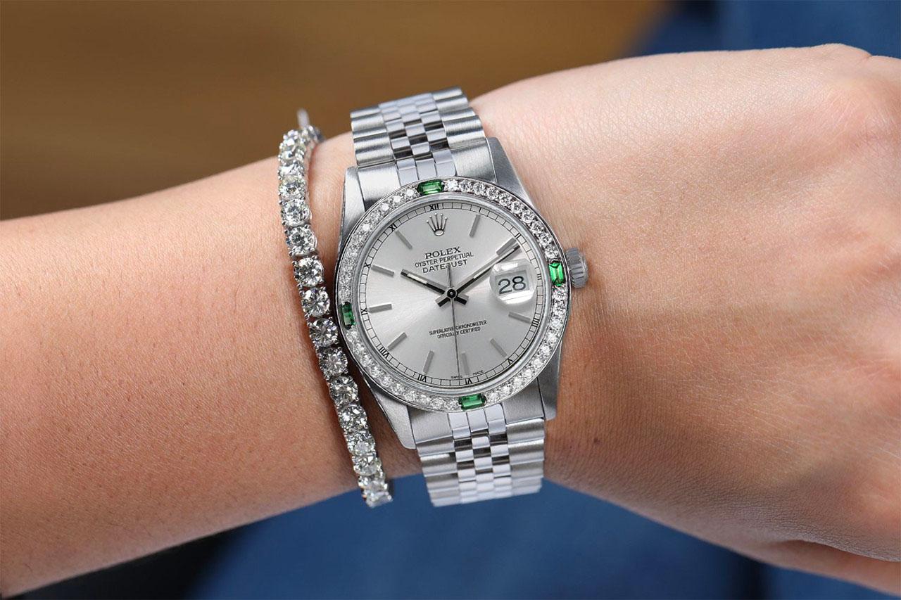 emerald rolex