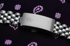 Rolex Datejust 68274 SS Custom Diamond Bezel & Lugs Black Index Dial Watch