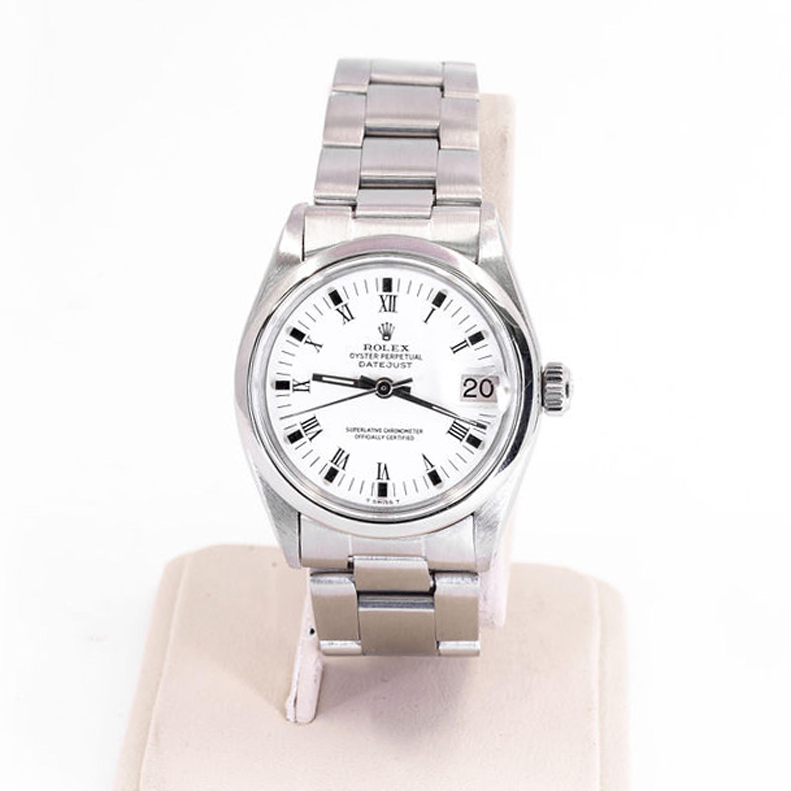 Rolex 31mm Datejust Watch In Good Condition For Sale In Coral Gables, FL