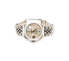 Rolex Ladies Datejust 68274 Midsize MOP Diamond Dial Jubilee
