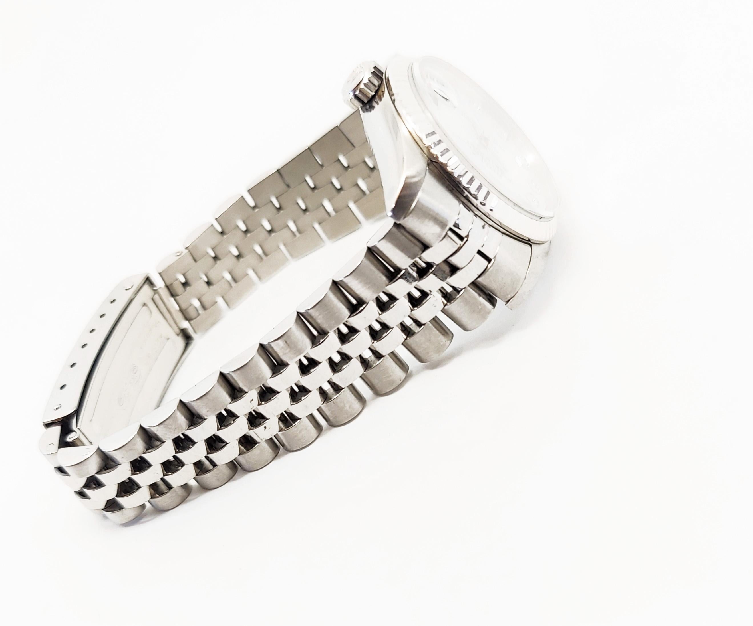 Moderne Rolex Montre Datejust 68274 Midsize MOP Diamond Dial Jubilee pour femmes en vente