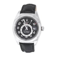 Rolex 326139 Sky-Dweller Black Dial Watch