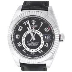 Rolex 326139 Sky-Dweller Black Dial Watch