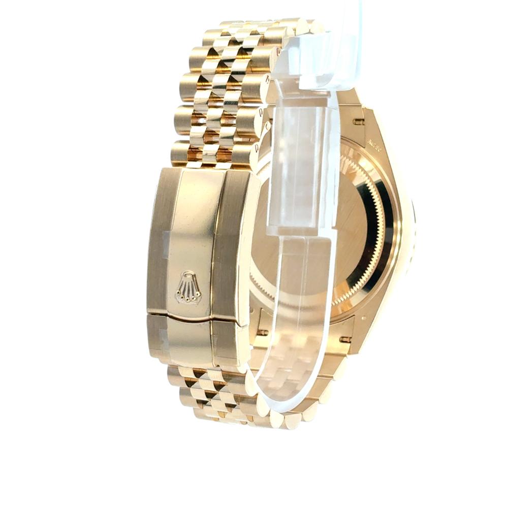 Rolex 336938 Sky-Dweller 18k Yellow Gold Fluted Bezel White Dial Watch 6