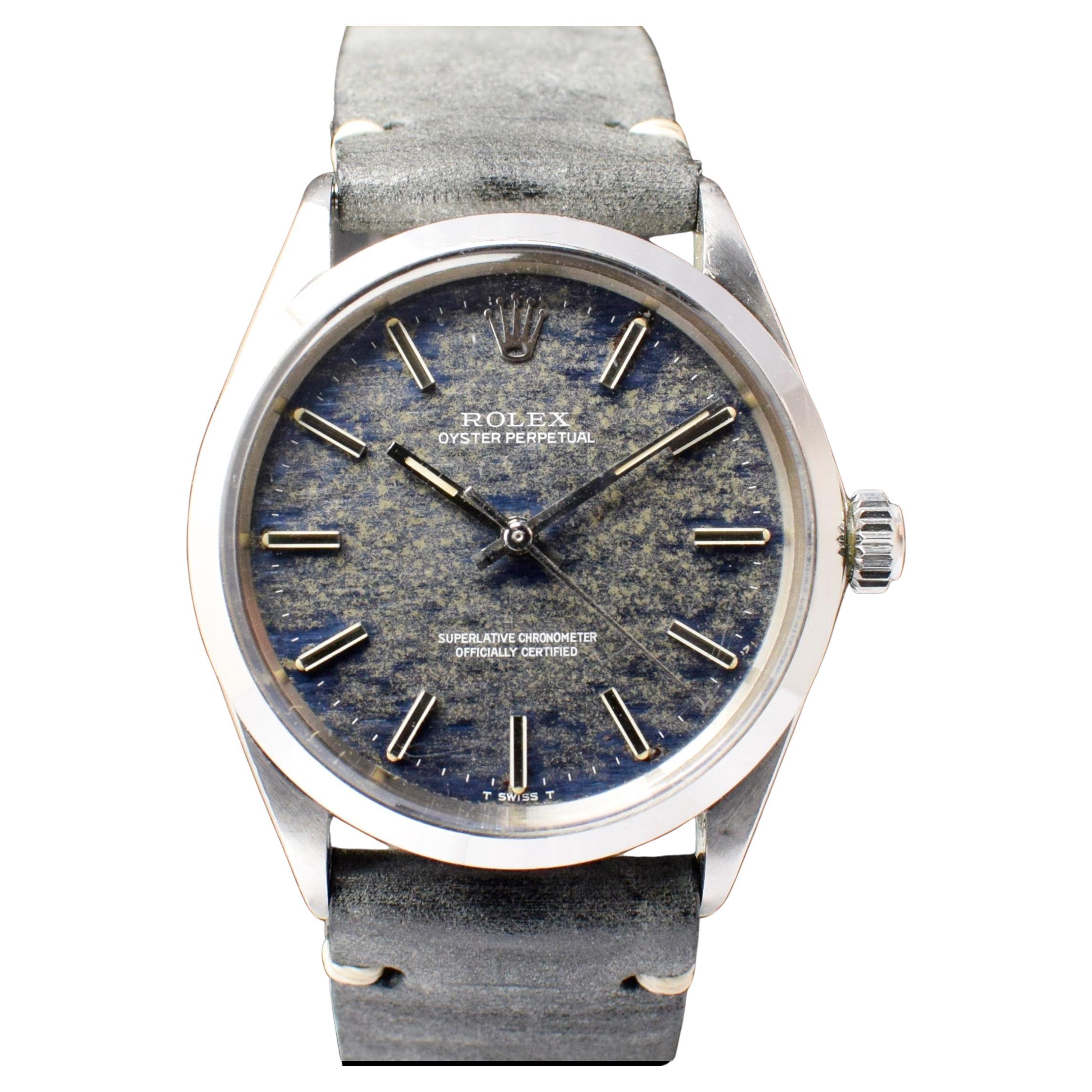 Rolex Oyster Perpetual 1002 Men's Stainless Steel Automatic Watch