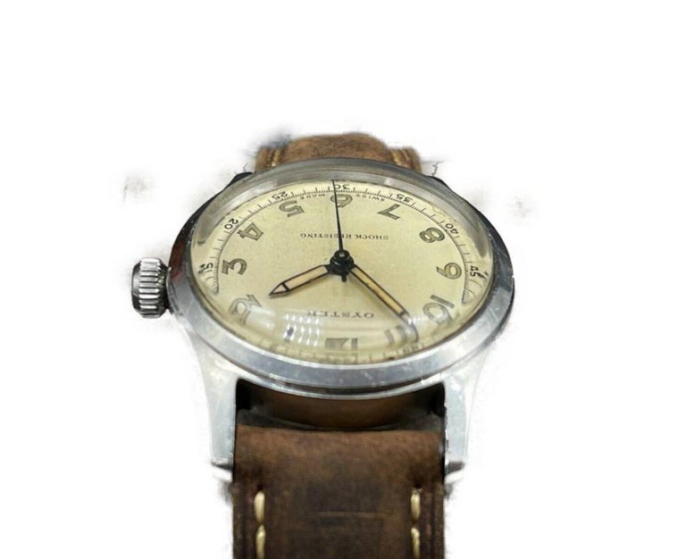 Rolex 34MM RWC Shock Resisting Oyster Rolex Watch Company Manual Ref ...