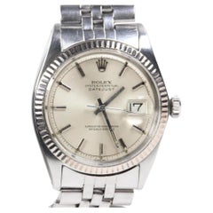 Rolex 36mm 18k 1601 Oyster Perpetual Datejust Watch 1RX1108