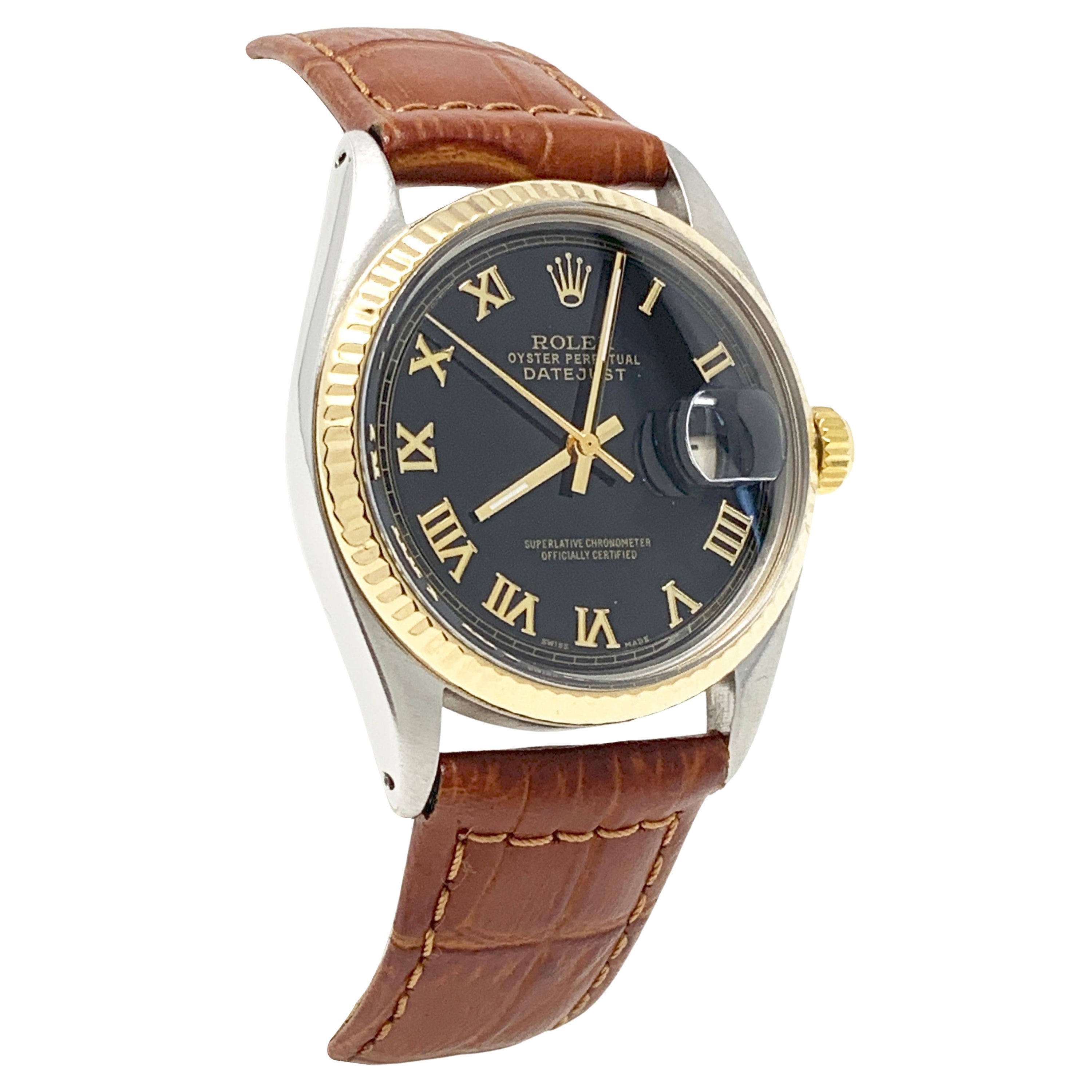 Can I put a leather band on a Rolex Datejust?