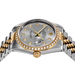 Rolex Datejust 16013 Silver Diamond Jubilee