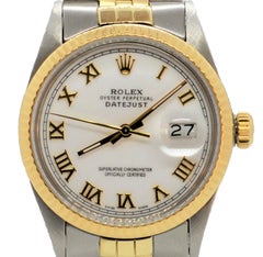 Rolex 36MM Datejust 16013 Two-tone roman numeral Jubilee