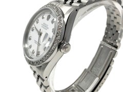 Rolex 36mm Datejust 16014 White Diamond jubilee