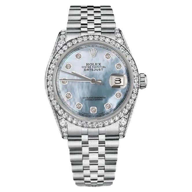 Rolex Datejust 6917 Light Blue Mother Of Pearl Diamond Dial Jubilee rolex-datejust-6917-light-blue-mother-of-pearl-diamond-dial-jubilee