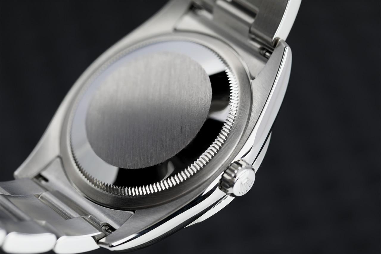 Round Cut Rolex Datejust Black Arabic Numerals Dial Stainless Steel Watch For Sale