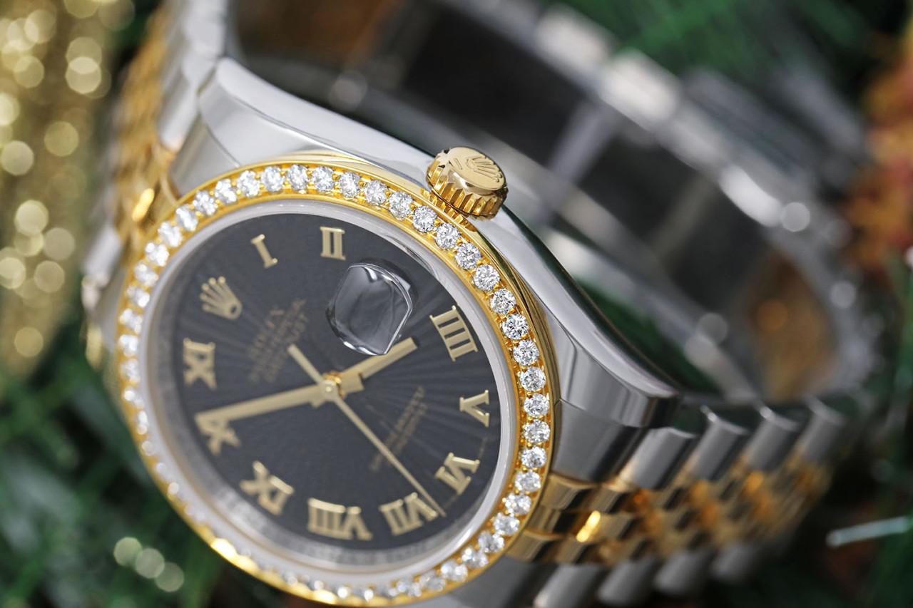 rolex datejust sundust dial