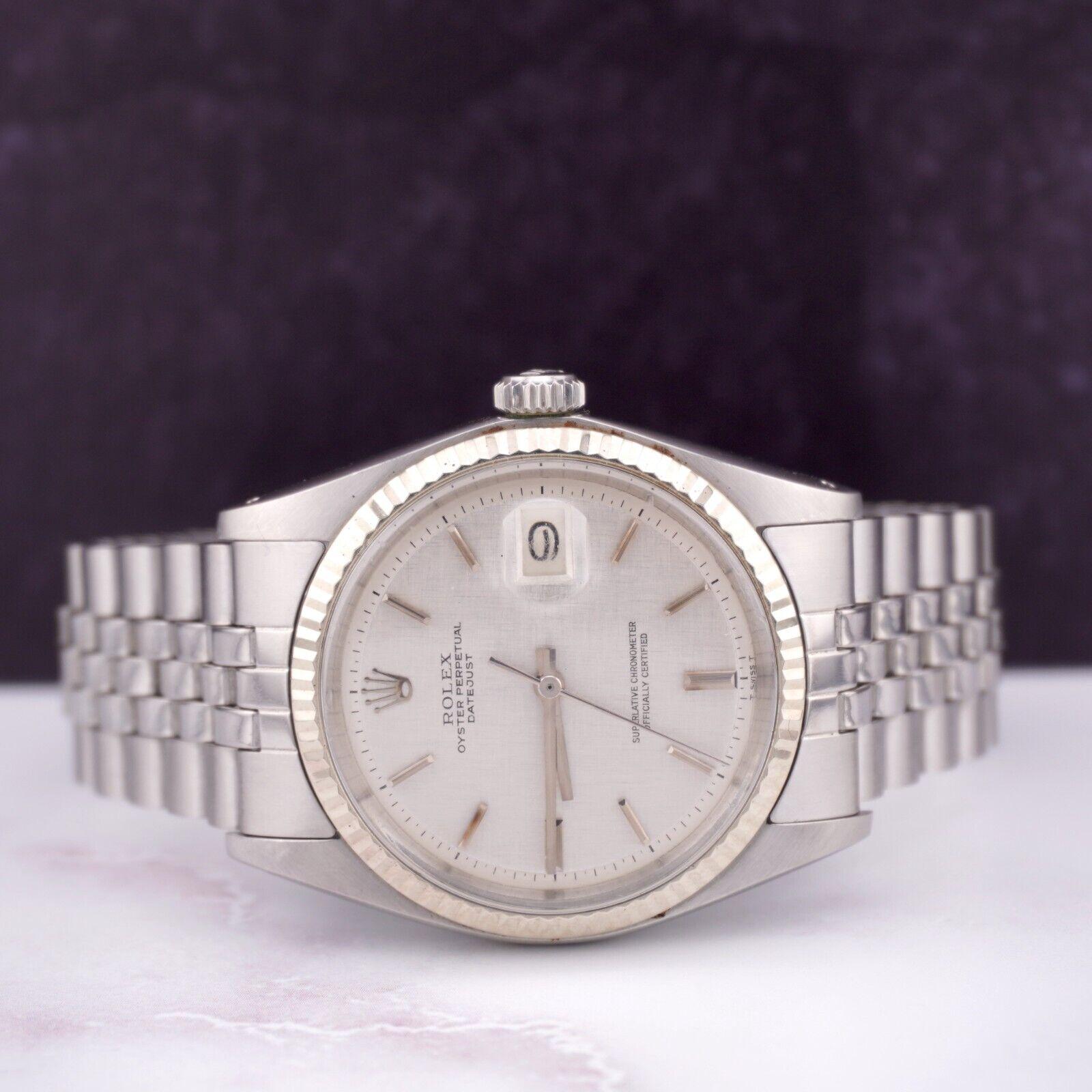 Rolex Datejust 36mm Uhr. Ein Pre-owned Uhr w / Geschenk-Box. Uhr ist 100% authentisch und kommt mit Echtheitskarte. Die Uhr ist 